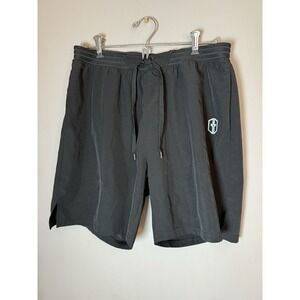 mens herculus training‎ short athletic black size Large